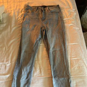 Calvin Klein, light colored jeans